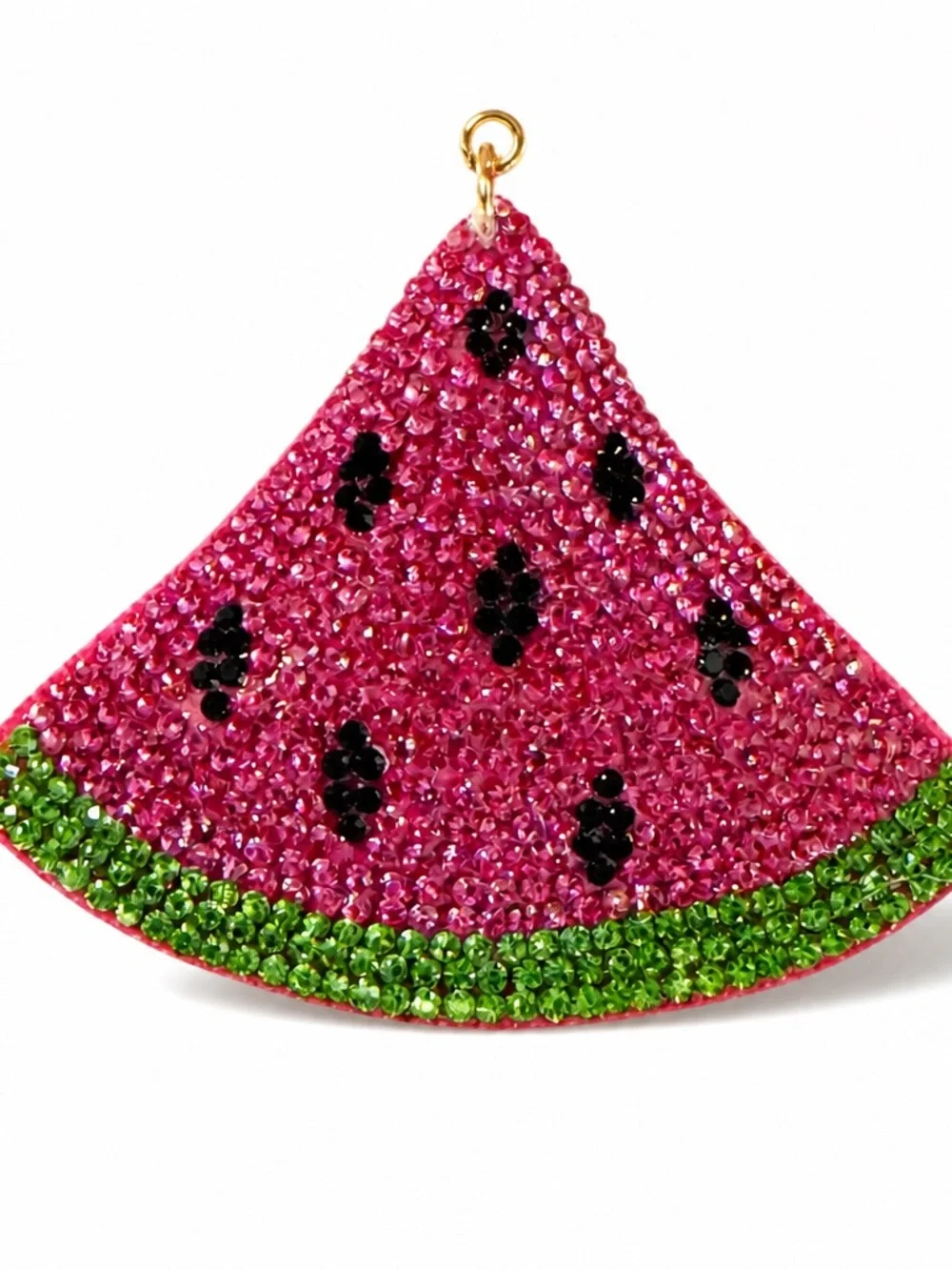 Blue Bow watermelon rhinestone